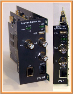 SVS-1 Dual and Single Channel VIVDS detector cards